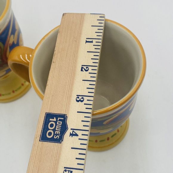 Pfaltzgraff Villa Della Luna Coffee / Tea Mug Set of 2 Jana Kolpen Mary Tiegreen - Picture 9 of 11